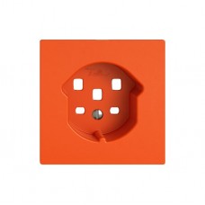 Abdeckset EDIZIO.liv SNAPFIX für Steckdose T25 orange G A