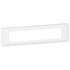 Abdeckrahmen MOS 1x10 Module horizontal weiss