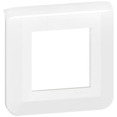 Abdeckrahmen MOS 1x2 Module weiss