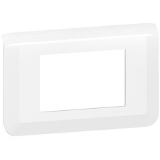Abdeckrahmen MOS 1x3 Module horizontal weiss