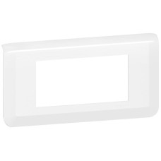 Abdeckrahmen MOS 1x4 Module horizontal weiss