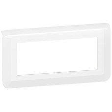 Abdeckrahmen MOS 1x5 Module horizontal weiss