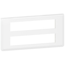 Abdeckrahmen MOS 2x10 Module horizontal weiss
