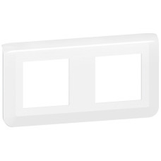 Abdeckrahmen MOS 2x2 Module horizontal weiss