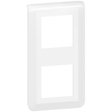Abdeckrahmen MOS 2x2 Module vertikal weiss