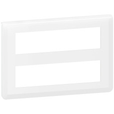 Abdeckrahmen MOS 2x8 Module horizontal weiss