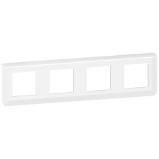 Abdeckrahmen MOS 4x2 Module horizontal weiss