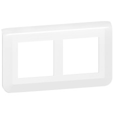 UP-Abdeckrahmen Mosaic 2x2 Module horizontal 139x82mm weiss