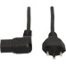 Apparatekabel MH T12/C13 abgew. Td 3x0,75mm² 2m schwarz
