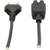 Apparatekabel MH T12/C15A Td 3x1mm² 2m schwarz