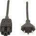 Apparatekabel MH T12/C15A Td 3x1mm² 3m schwarz