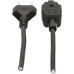 Apparatekabel MH T12/C15A Td 3x1mm² 5m schwarz