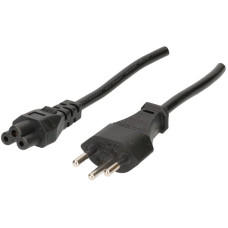 Apparatekabel MH T12/C5 Td 3x0,75mm² 1,8m schwarz