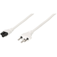 Apparatekabel MH T12/C5 Td 3x0,75mm² 1,8m weiss