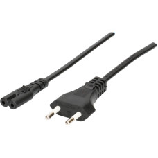 Apparatekabel MH T26/C7 Tdlf 2x0,75mm² 1,8m schwarz