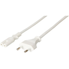 Apparatekabel MH T26/C7 Tdlf 2x0,75mm² 1,8m weiss