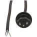 Apparatekabel Max Hauri GDV 3x1.5mm² 5m schwarz Stecker T13 IP55 - 1 Stück