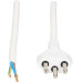 Netzkabel T23 Td 5m 3x1.5mm² weiss