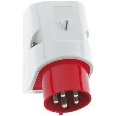 AP Gerätestecker CEE Bals 5P 16A 400V 6h rot IP44 Quick Con.