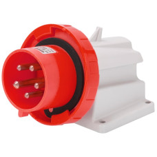 AP-Gerätestecker CEE Gewiss 309 HP 5P 32A 380-415V rot 6h IP67 Schraube - 8 Stück