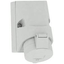AP-Wandsteckdose Bals CEE Q-C TE 32A 5P >50V 1h IP44 Ni 83x126mm