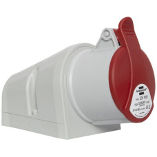 AP-Wandsteckdose Brennenstuhl CEE 16A 3L+N+PE 400V 6h rot 162x78x106mm IP44