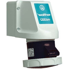 AP-Wandsteckdose CEEtyp 4L 32A IP6 4h Neigung 10°