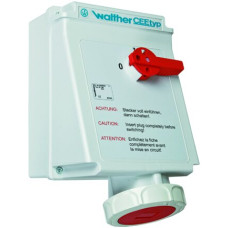 AP-Wandsteckdose CEEtyp 4L 63A IP67 6h