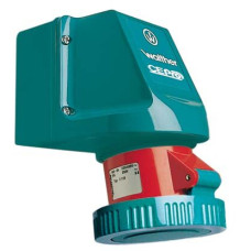 AP-Wandsteckdose CEPro 5/9L 16/10A IP67 6h AP-Wandsteckdose CEPro 5/9L 16/10A IP67 6h
