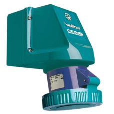 AP-Wandsteckdose CEPro 5/9L 16/10A IP67 9h AP-Wandsteckdose CEPro 5/9L 16/10A IP67 9h