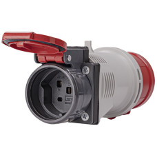 Adapter Steffen STEKO MOUNT CEE16/5-T25 400VAC IP55 rot