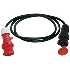 Adapterkabel Brennenstuhl CEE16/T25 H07RN-F 5x2.5mm² 16A 1.5m IP44 schwarz