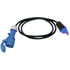 Adapterkabel Brennenstuhl T23/CEE16 H07RN-F 3x2.5mm² 16A 1.5m IP55 schwarz