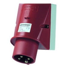 Apparatestecker CEE Mennekes 16A 3LPE rot