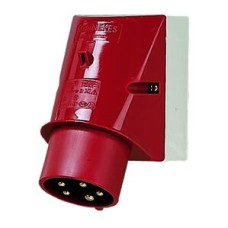 Apparatestecker CEE Mennekes 32A 3LNPE rot