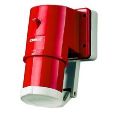 Apparatestecker CEE Mennekes 32A 3LNPE rot