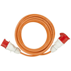 CEE-Verlängerungskabel Demelectric G-PUR 5x6mm² CEE/CEE 32A IP44 orange 20m