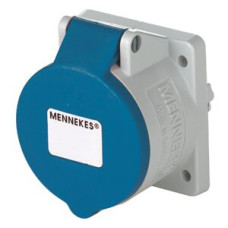 EB-Steckdose CEE 32A 1LNPE bl 230V gerade TwinContact IP44
