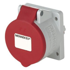 EB-Steckdose CEE 32A 3LPE rt 400V gerade TwinContact IP44