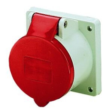 EB-Steckdose CEE 32A 5P 6h 400V rot Mennekes