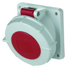 EB-Steckdose CEE rot 16A 5P 6h 400V schräg TwinContact IP67