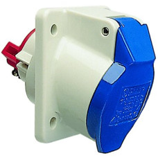EB-Steckdose CEEtyp 3L 16A 6h schräg EB-Steckdose CEEtyp 3L 16A 6h schräg