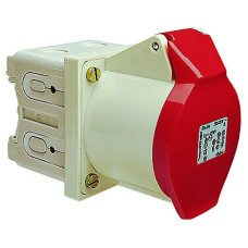 EB-Steckdose CEEtyp 4L 32A 6h 400V gerade EB-Steckdose CEEtyp 4L 32A 6h 400V gerade