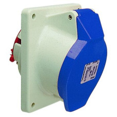 EB-Steckdose CEEtyp 5L 32A 6h 230V schräg EB-Steckdose CEEtyp 5L 32A 6h 230V schräg