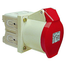 EB-Steckdose CEEtyp 5L 32A 6h gerade für Verteilschrank EB-Steckdose CEEtyp 5L 32A 6h gerade für Verteilschrank