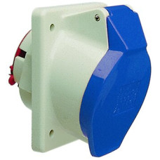 EB-Steckdose CEEtyp 5L 32A 9h schräg EB-Steckdose CEEtyp 5L 32A 9h schräg