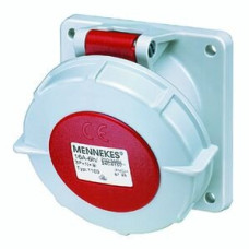 EB-Steckdose TwinCONTACT IP67 5P 16A 400V 6h 85x85x59mm