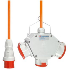 Kreuzverteiler Demelectric HG840 3xCEE 16/5 1xSt.CEE 16/5 1.5m