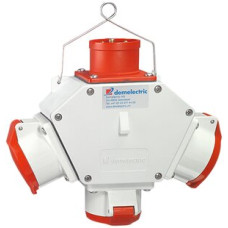 Kreuzverteiler Demelectric HG840 3xCEE 16/5 1xstecker CEE 16/5