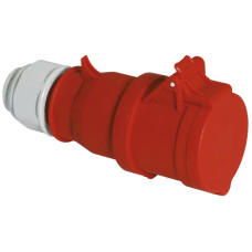 Kupplung CEE Bals 16A 3P 400V 9h IP44 Ni QC